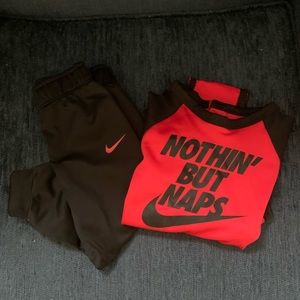 2 Piece Nike Onesie Set